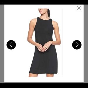 Athleta Black Santorini High Neck Casual Dress